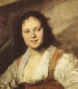Frans Hals The Gypsy Girl (mk08) oil